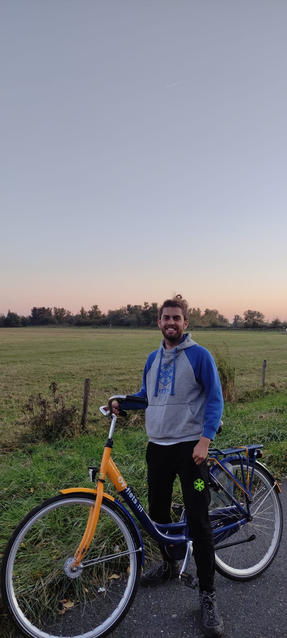 SUDADERA CASUAL BLUE