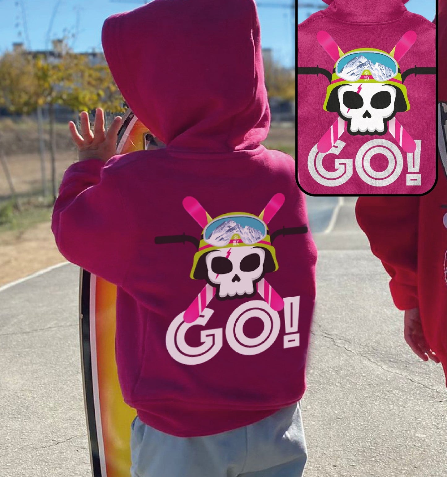 Sudadera Calavera Niños
