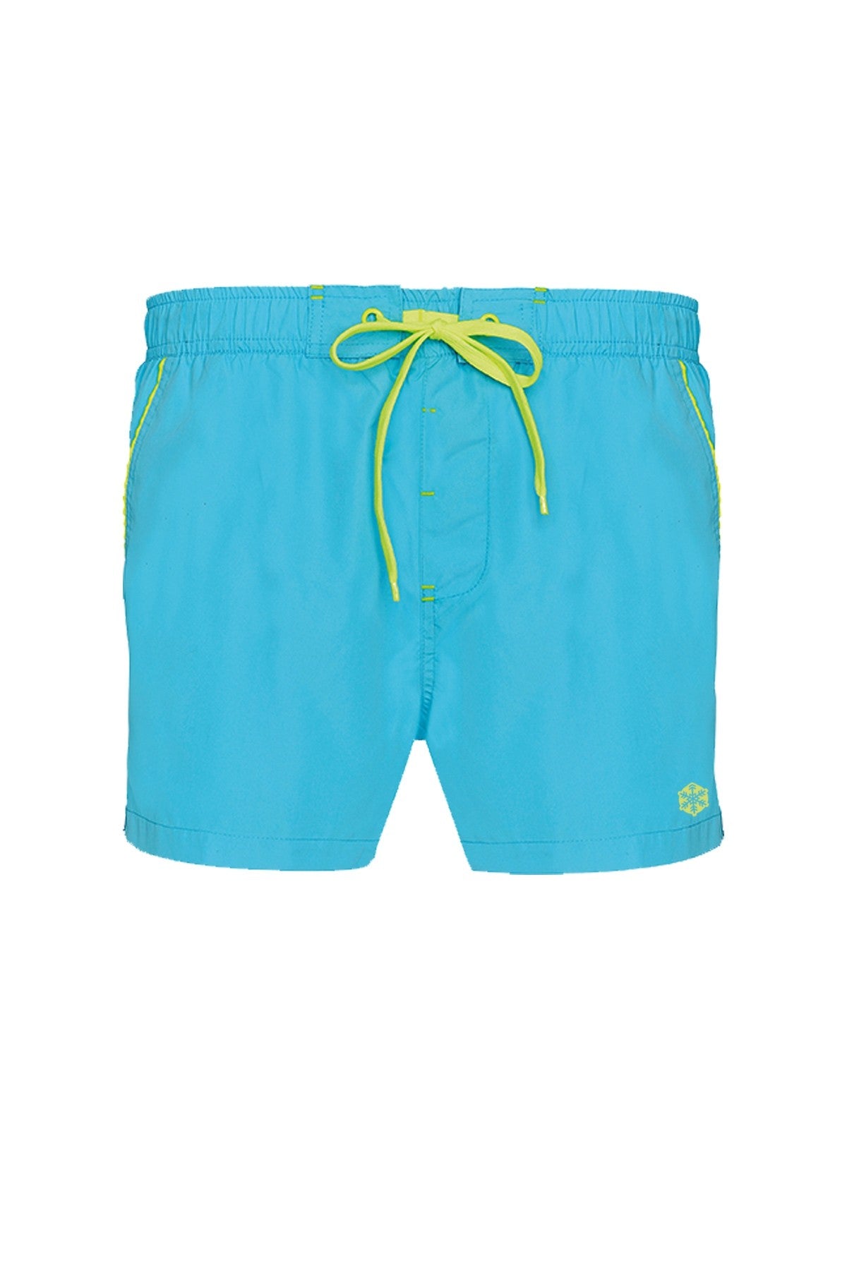 BAÑADOR TURQUOISE/YELLOW