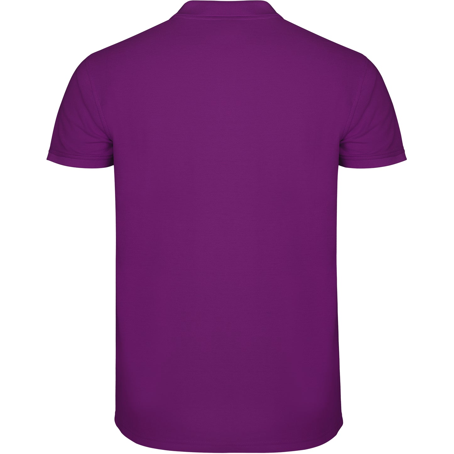 Basic purple polo shirt