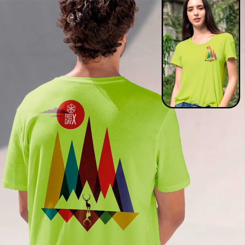 Camiseta Ciervo Verde